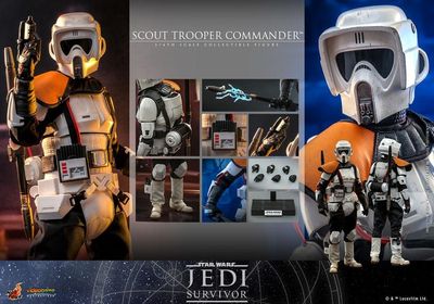 Star Wars: Jedi Survivor Masterpiece Actionfigur 1/6 Scout Trooper Commander #ds