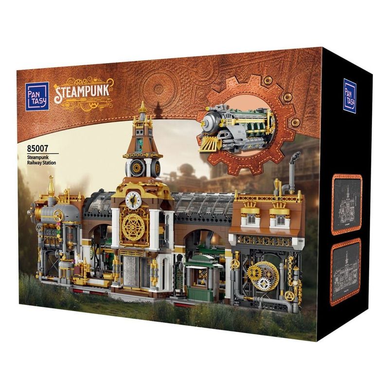 Pantasy Original-Steampunk Series Bauset Steampunk Railway Station 36 cm #ds