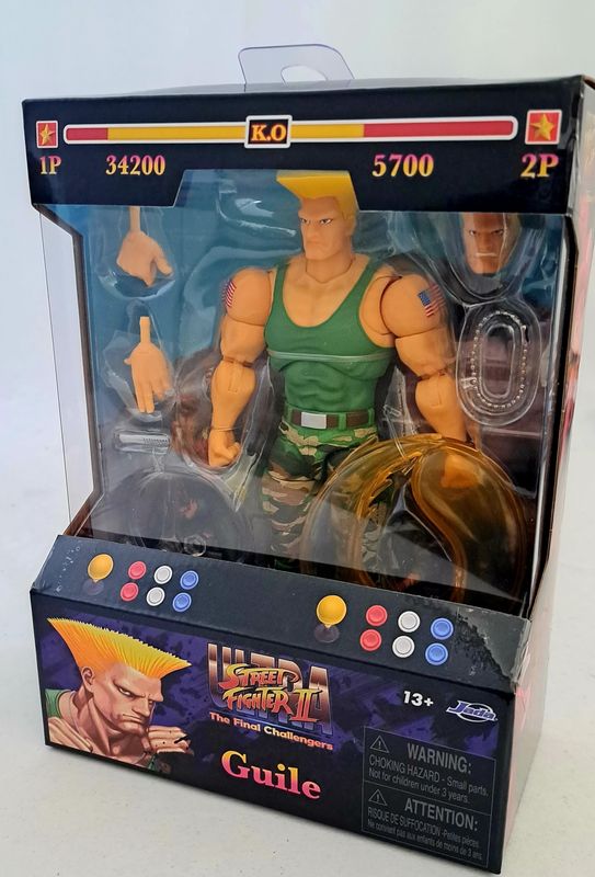 Jada Toys Ultra Street Fighter II: The Final Challengers Actionfigur Guile