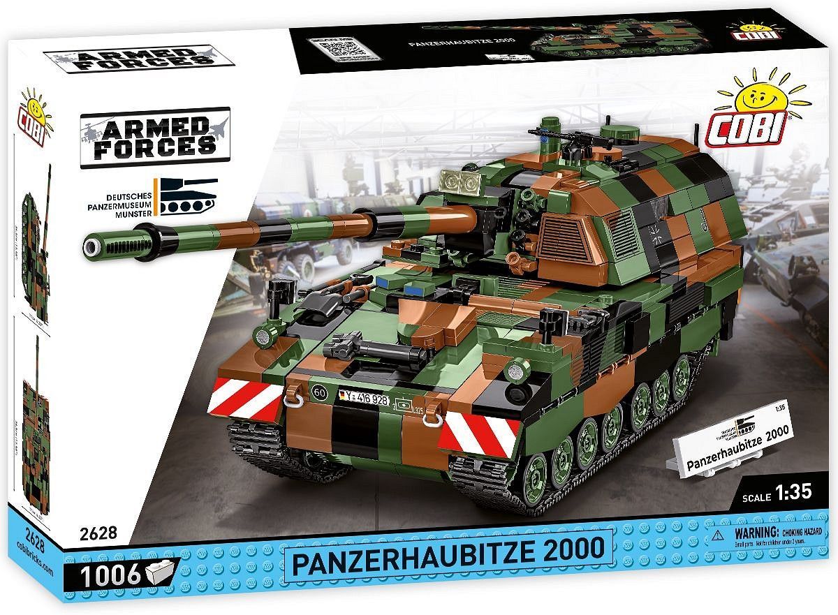 COBI 2628 Armed Forces Panzerhaubitze 2000 1.006 Teile