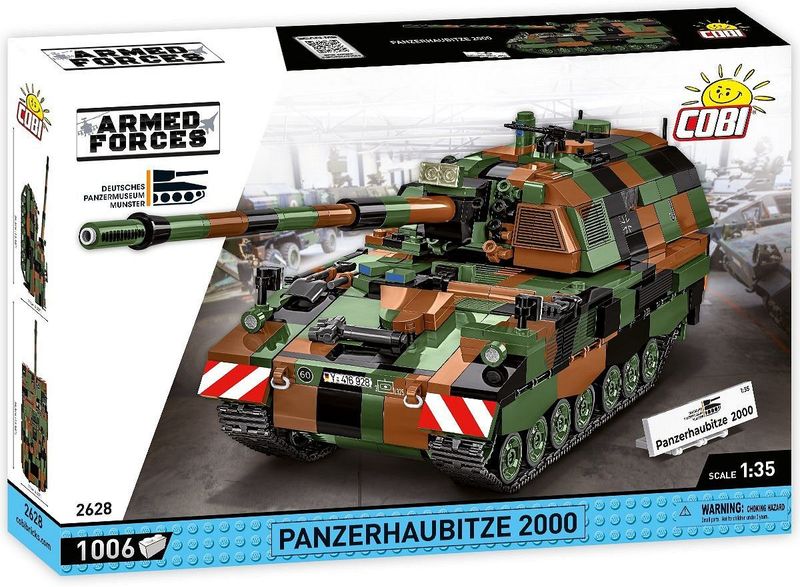 COBI 2628 Armed Forces Panzerhaubitze 2000 1.006 Teile