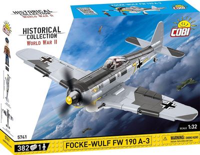 COBI 5741 World War II Focke-Wulf FW 190 A3 382 Teile