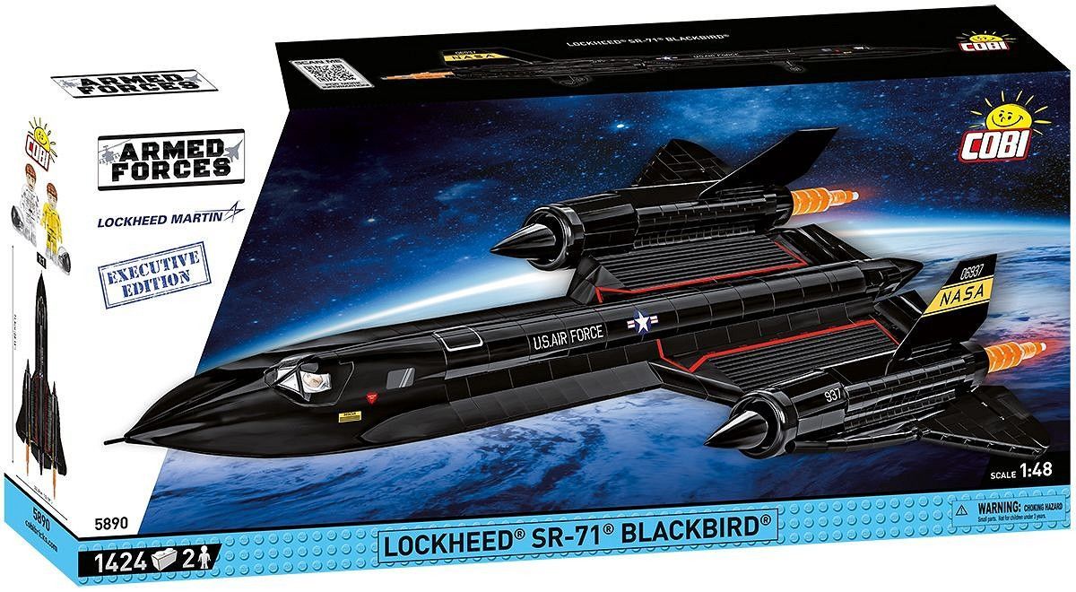 COBI 5890 Armed Forces Lockheed SR-71 Blackbird Executive 1.424 Teile