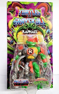 MOTU X TMNT Turtles of Grayskull Raphael Actionfigur 14 cm