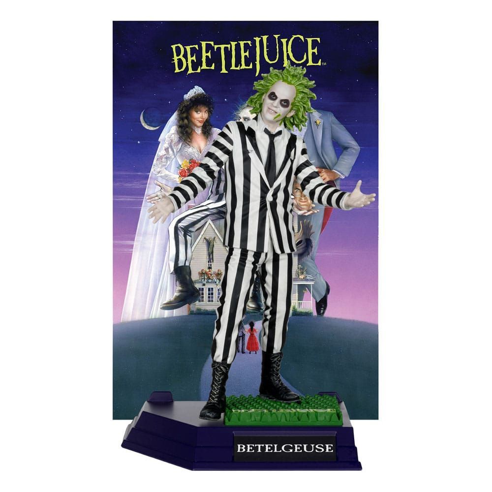 McFarlane Toys Beetlejuice Movie Maniacs PVC Statue Beetlejuice 17 cm