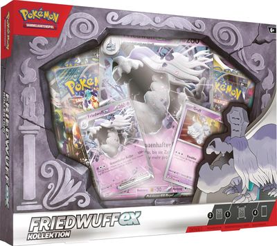 Pokemon Sammelkarten Friedwuff ex Kollektion Deutsch Booster