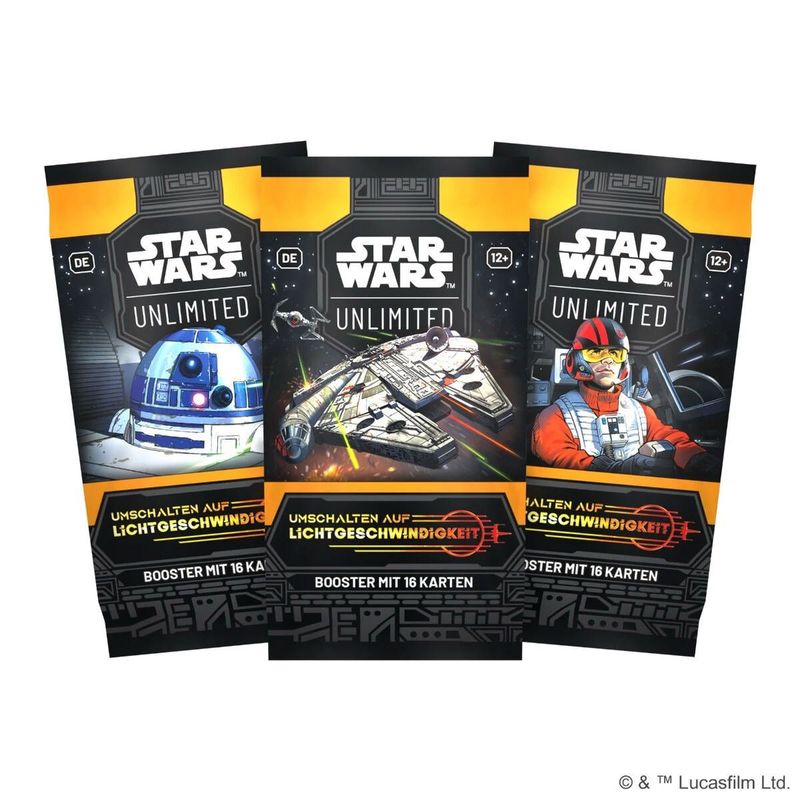 FFG - Star Wars Unlimited - Umschalten auf Lichtgeschwindigkeit Booster deutsch
