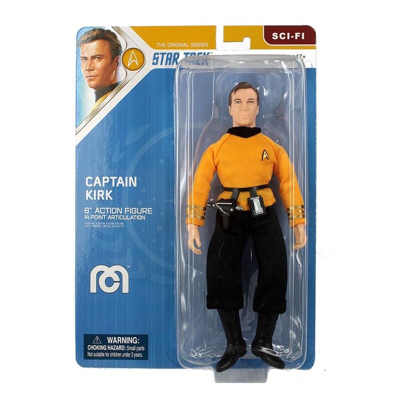 Mego Star Trek Actionfigur Kirk 55th Anniversary 20 cm MOC