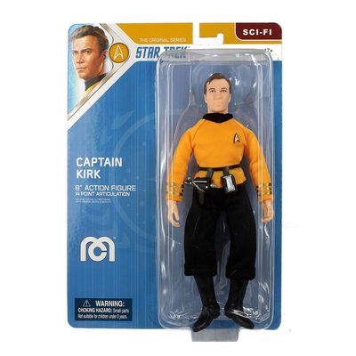 Mego Star Trek Actionfigur Kirk 55th Anniversary 20 cm MOC