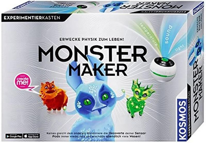 Kosmos Experimente & Forschung Monster Maker App Spiel Kosmos Experimente & Forschung Monster Maker App Spiel