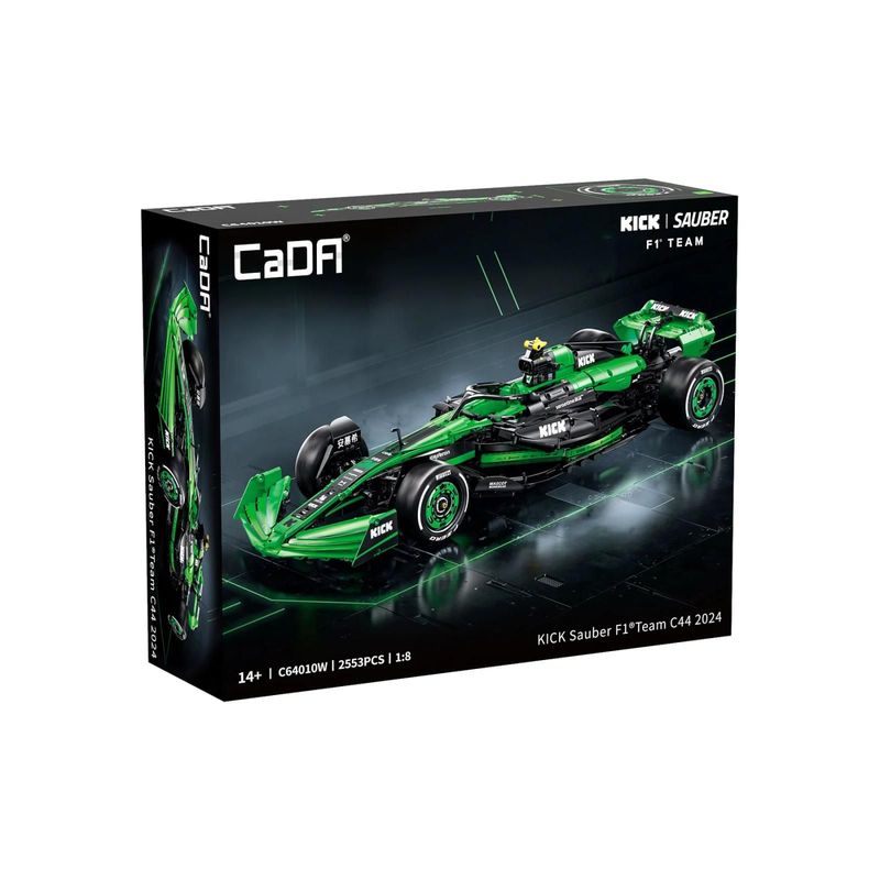 CaDA KlCK Sauber F1 Team Sportwagen C44 2024 1/8 (2553 Teile)