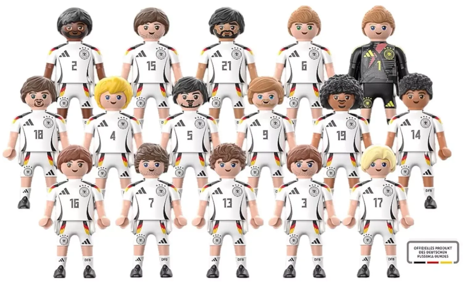 Playmobil DFB Stars ALLE 16 Figuren komplett