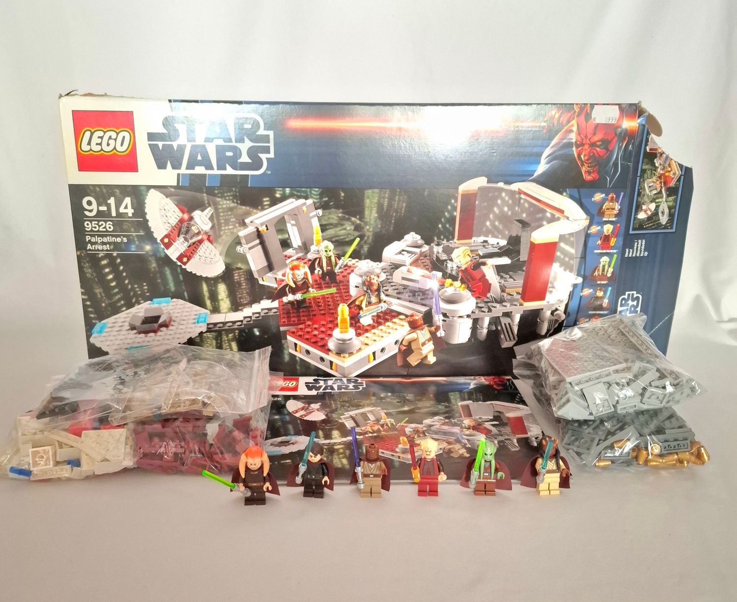 LEGO Star Wars 9526 Palpatines Gefangennahme Arrest 100 % komplett inkl. BA OVP