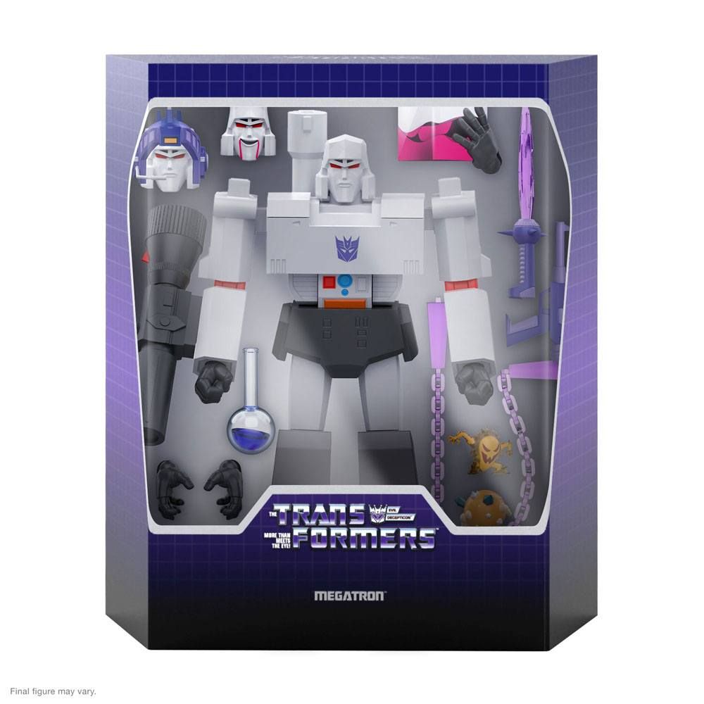 Super7 Transformers Ultimates Actionfigur Megatron (G1 Cartoon) 20 MISB