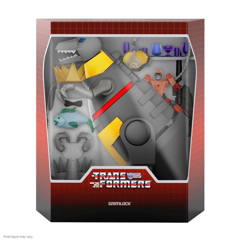 Super7 Transformers Ultimates Actionfigur Grimlock (Dino Mode) 23 MISB