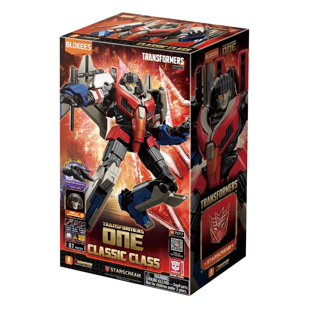 Blokees Transformers Blokees Plastic Model Classic Class 16 Starsream
