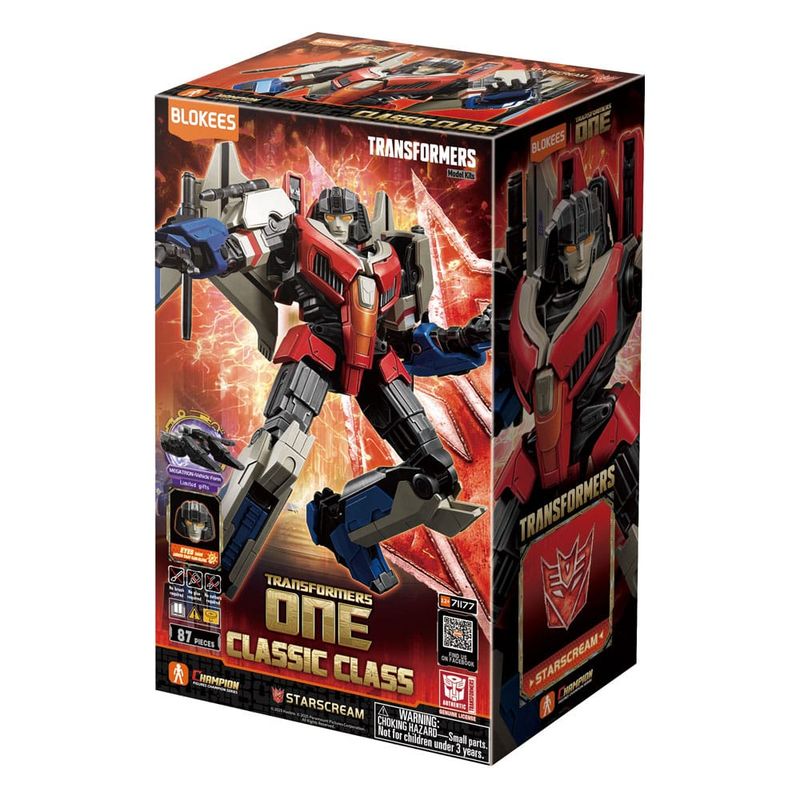 Blokees Transformers Blokees Plastic Model Classic Class 16 Starsream