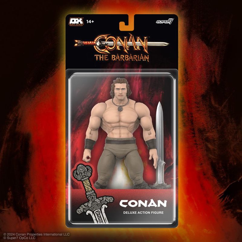 Super7 Conan der Barbar 1982 Deluxe Actionfigur Conan Iconic Pose 18 cm