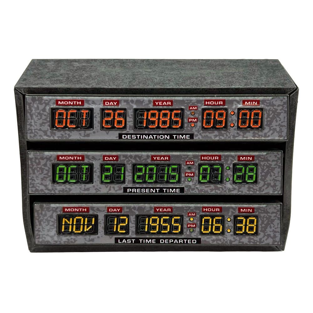 Zurück in die Zukunft Prop Replik 1/1 Time Circuits NEU & OVP #ds