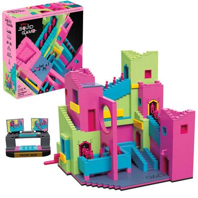 Mattel Squid Game MEGA Bauset Squid Game Treppenhaus NEU OVP #ds