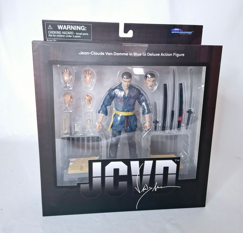 Diamond Select Jean-Claude Van Damme Deluxe Actionfigur Blue Gi Version 18 cm