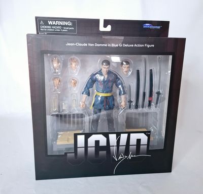 Diamond Select Jean-Claude Van Damme Deluxe Actionfigur Blue Gi Version 18 cm