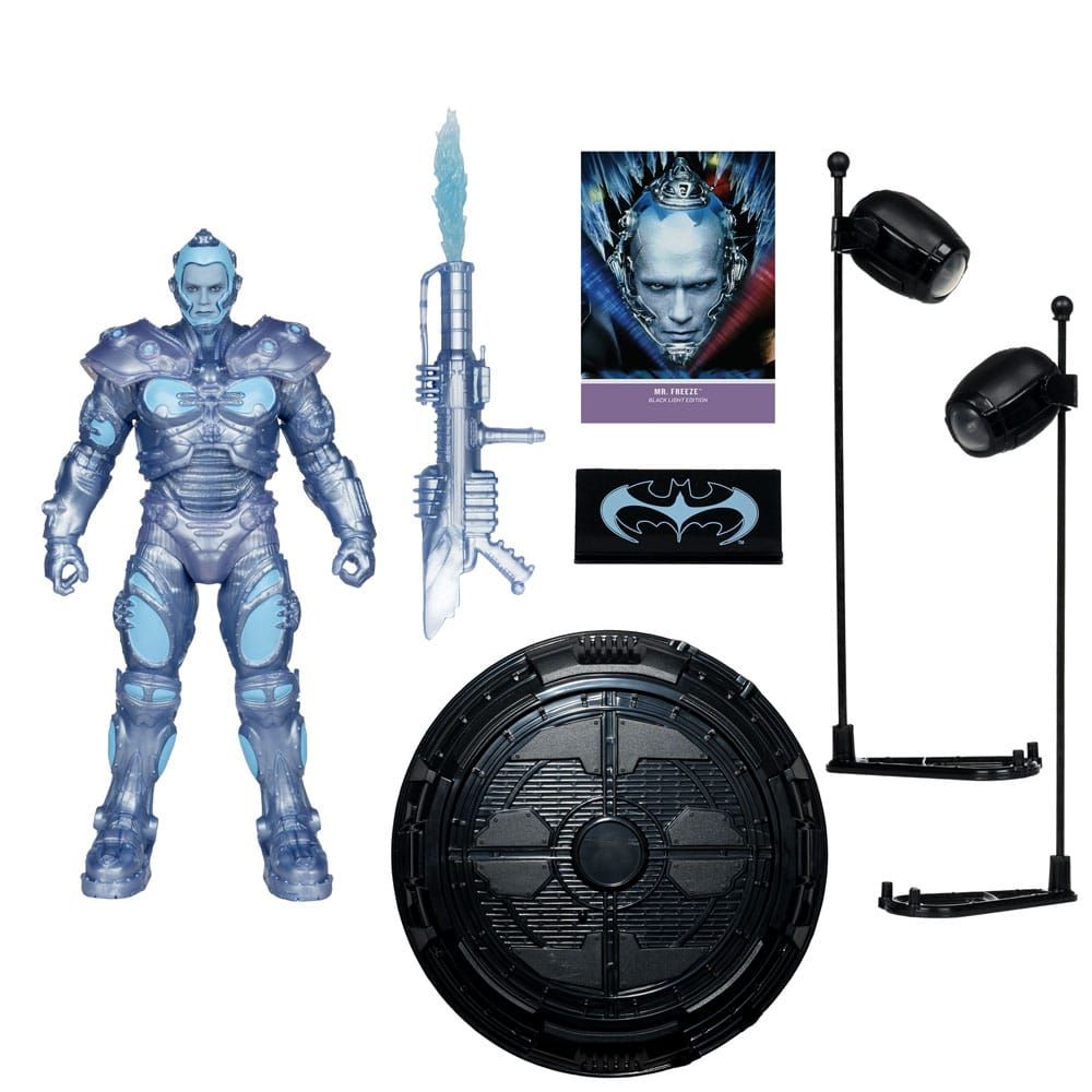 Batman & Robin DC Multiverse Actionfigur Mr. Freeze (Black Light Edition) OVP !