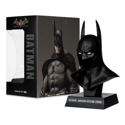 Batman: Arkham Asylum DC Direct Mini-Replik 1/3 Batman Maske 19 cm