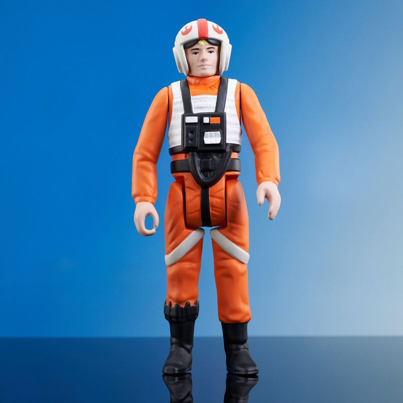 Star Wars Episode IV Jumbo Vintage Kenner Actionfigur Luke Skywalker Red-5 MOC