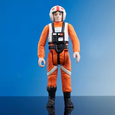 Star Wars Episode IV Jumbo Vintage Kenner Actionfigur Luke Skywalker Red-5 MOC