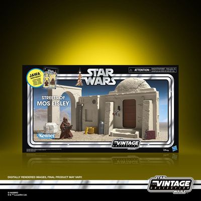 Kenner Star Wars Vintage Collection Playset Streets of Mos Eisley inkl. Jawa