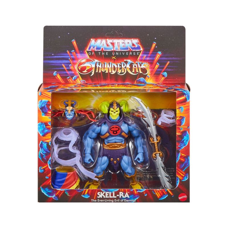 Masters of the Universe x ThunderCats Deluxe Actionfigur Skell-Ra 14 cm
