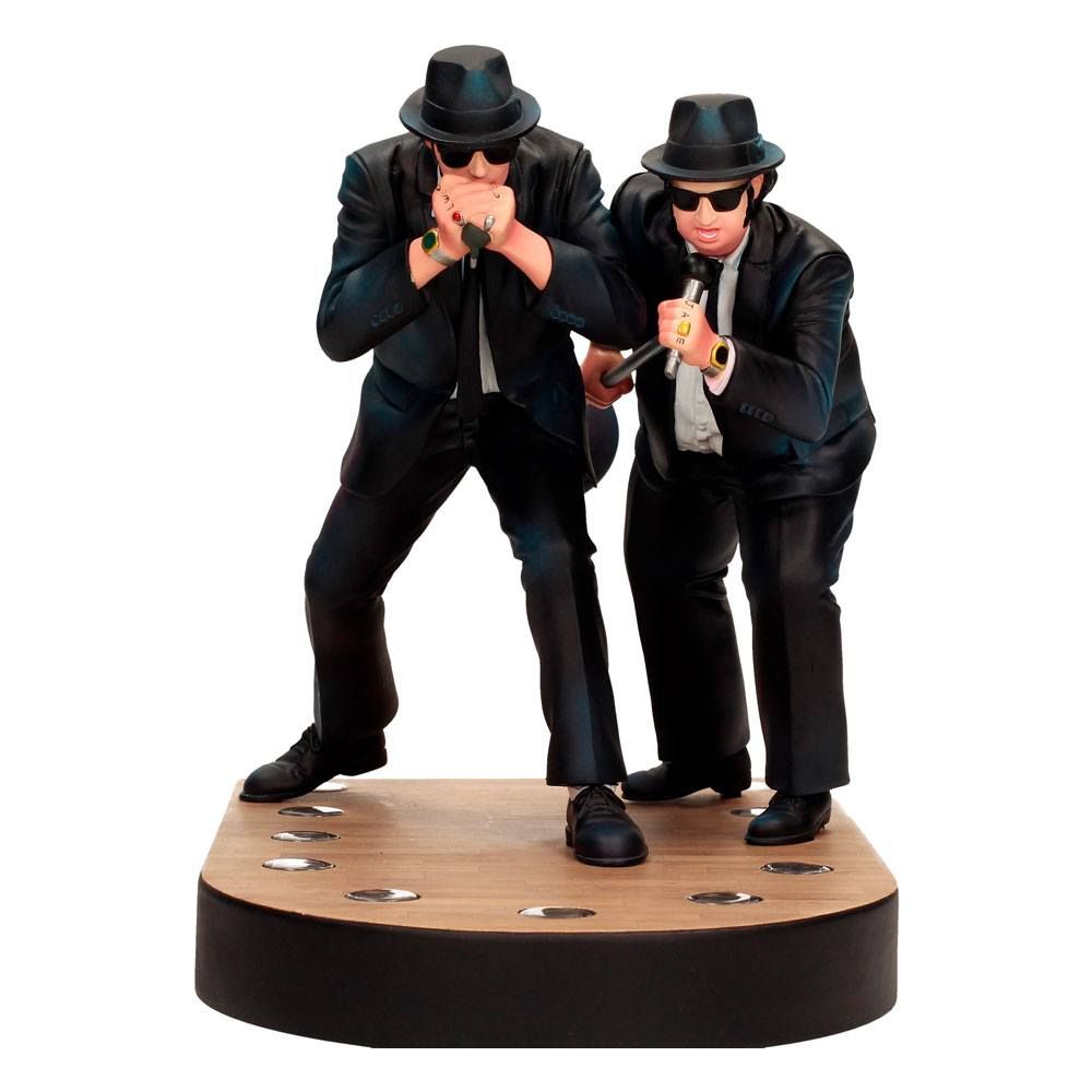 SD Toys Blues Brothers Statue Jake & Elwood On Stage 17 cm #ds
