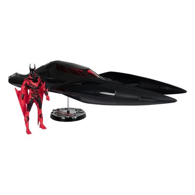 Batman Beyond DC Multiverse Actionfigur mit Fahrzeug Batman & The Batmobile #ds