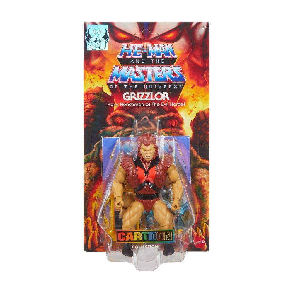 Masters of the Universe Origins Actionfigur Grizzlor Cartoon Collection MOC