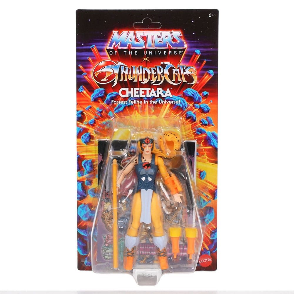Mattel Masters of the Universe x ThunderCats Actionfigur Cheetara 14 cm