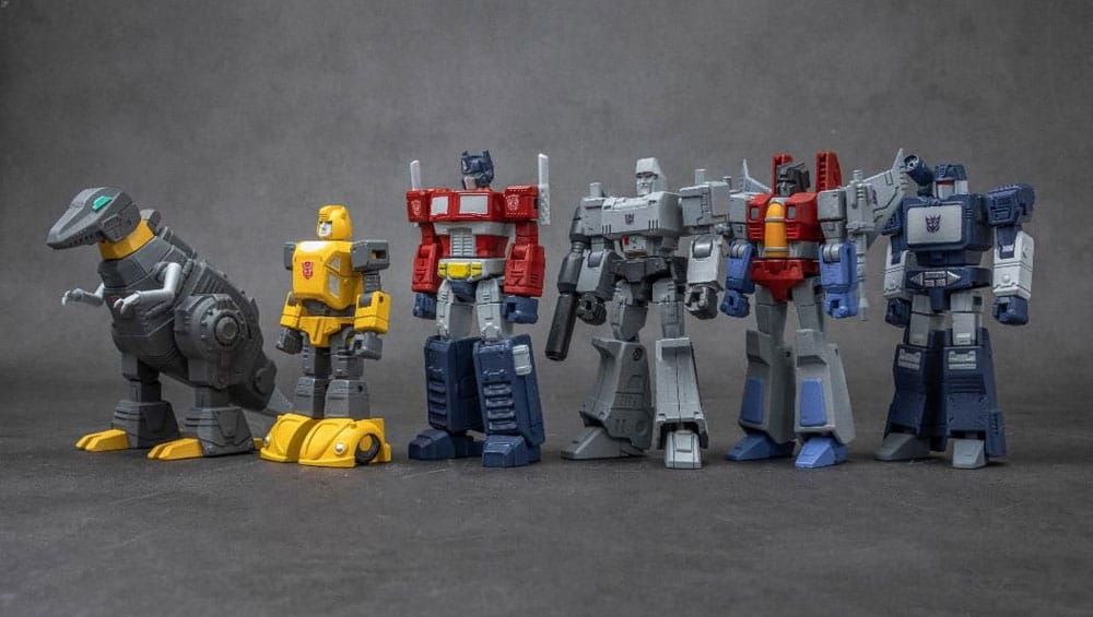 Transformers: Generation One Mini Series Plastic Model Kit 6er Set Optimus Prime