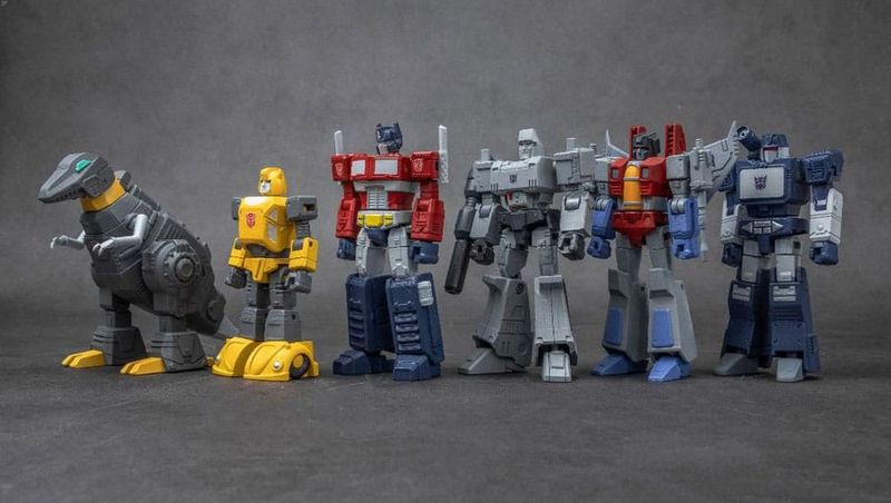 Transformers: Generation One Mini Series Plastic Model Kit 6er Set Optimus Prime