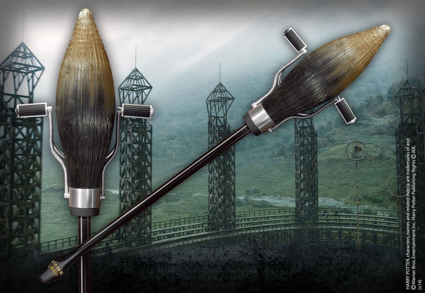 The Noble Collection Harry Potter Replik 1/1 Nimbus 2001 Flugbesen #ds