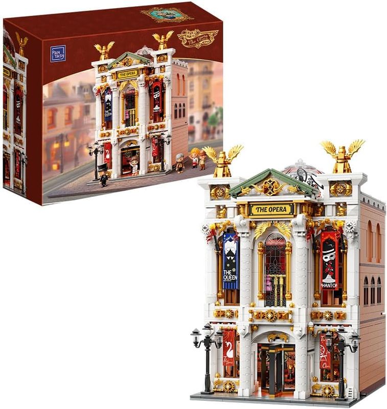 Pantasy Original Bauset The Opera Modular Building Klemmbausteine 3.518 Teile !