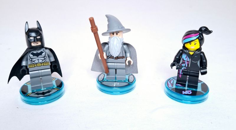 LEGO Dimensions 71171 Gandalf, Batman & Wyldstyle Minifiguren aus Starterset