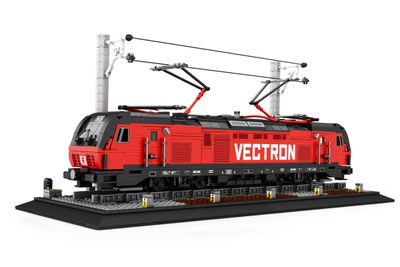 Reobrix 66019 Eisenbahn Vectron europäischer Passagierzug 1889 Steine