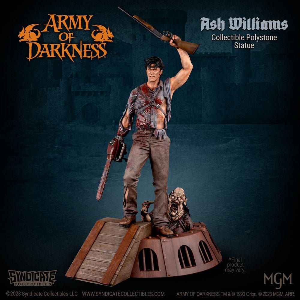 Syndicate Collectibles Armee der Finsternis Statue 1/10 Ash Williams 28 cm #ds
