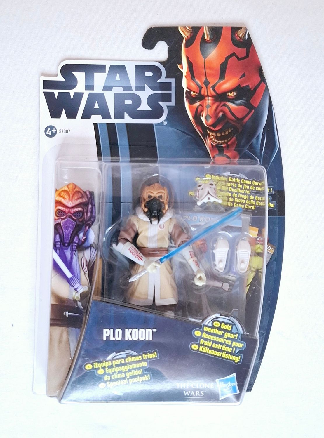 Hasbro Star Wars The Clone Wars Plo Koon CW6 Actionfigur