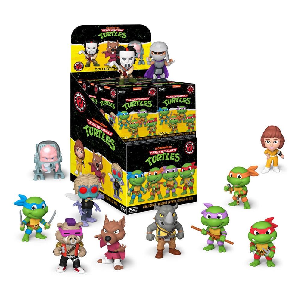 Funko Teenage Mutant Ninja Turtles Mystery Mini Minifiguren 5 cm Display 12 #ds