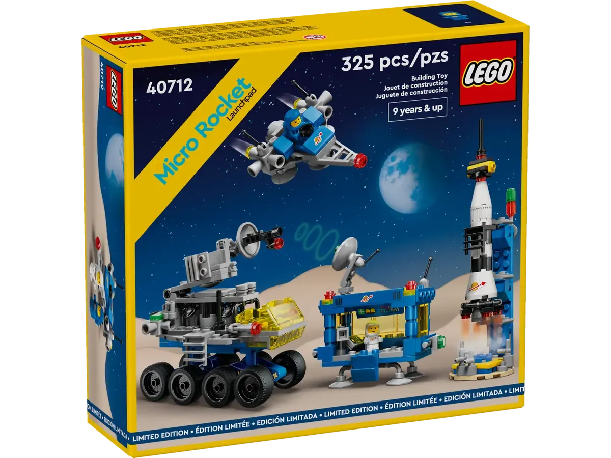 LEGO Space 40712 Mikro-Startrampe Limited Edition 325 Teile GWP