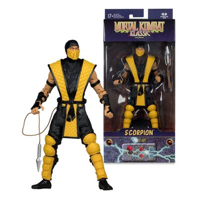 McFarlane Toys Mortal Kombat Klassic Scorpion Actionfigur ca. 18 cm
