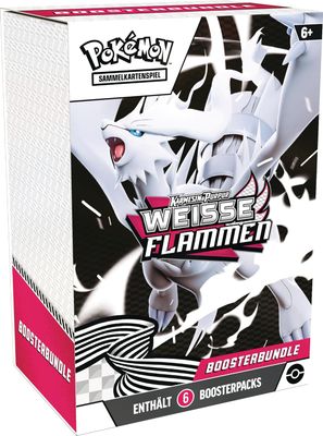 Pokémon TCG Karmesin & Purpur 10.5: Weisse Flammen Boosterbundle Deutsch
