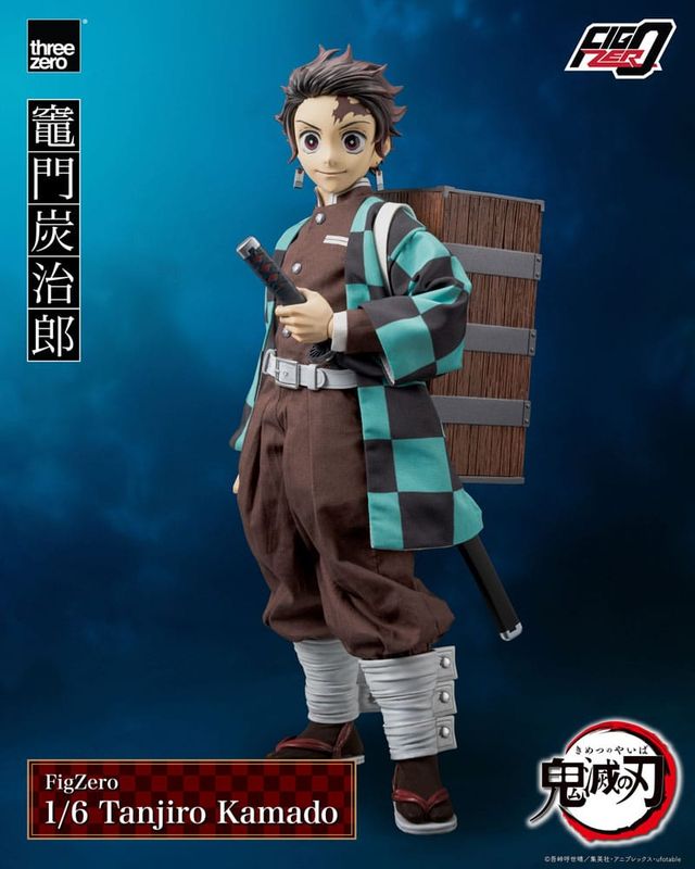 Demon Slayer: Kimetsu no Yaiba FigZero Actionfigur 1/6 Tanjiro Kamado 27 cm #ds