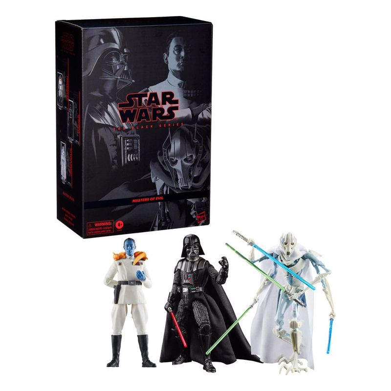 Star Wars Black Series Actionfiguren 3er-Pack Masters of Evil 15 cm #ds